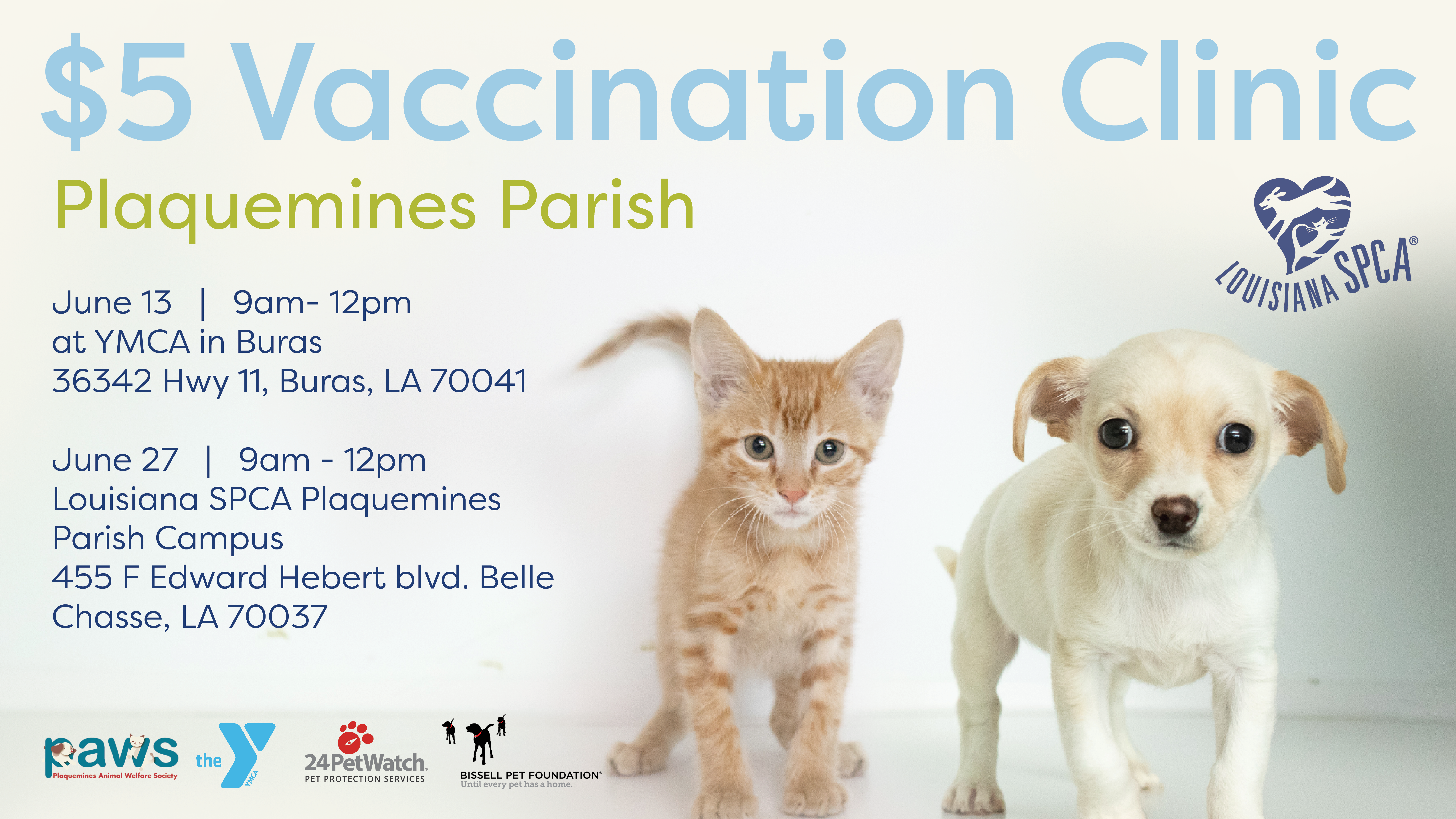 Vaccine clinic for cats best sale near me